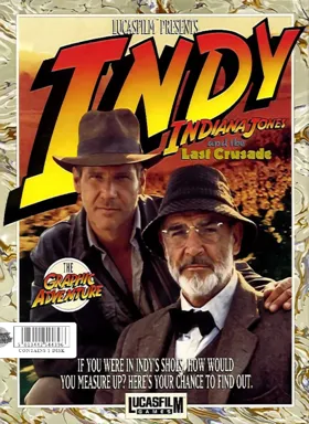 Indiana Jones and the Last Crusade - The Graphic Adventure_Disk1 box cover front